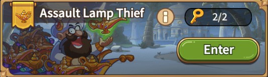 Magische Lampe erhalten